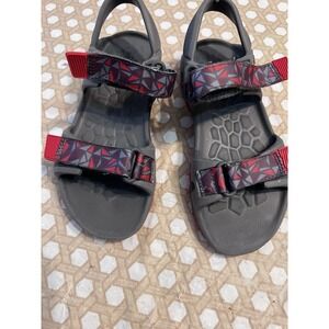 Merrell Hydro Drift Sport Sandals Boy's  Size 12 Grey/ Camo Strappy‎ Shoes